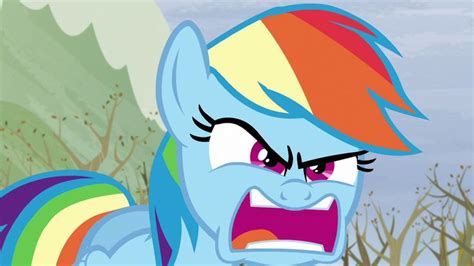 Do I Look Angry Rainbow Dash My Little Pony Friendship