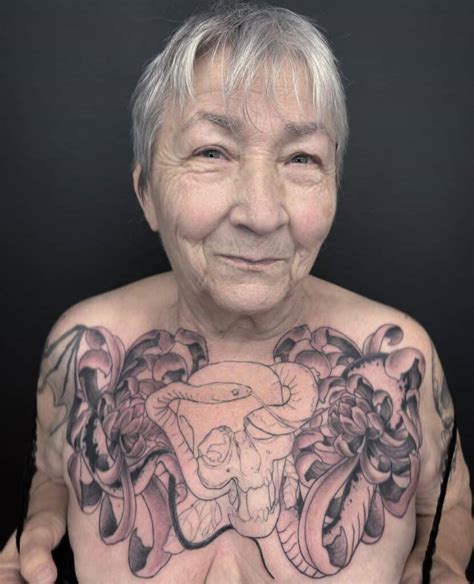 Tattoos For Older Women 20 Best Designs For 2023