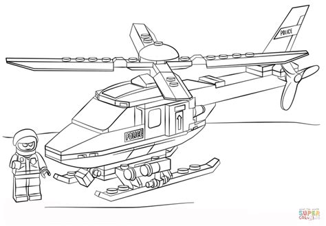 Ein weiteres bild von polizeiauto ausmalbild: Lego Polizei Hubschrauber Ausmalbilder 826 Malvorlage Lego ...