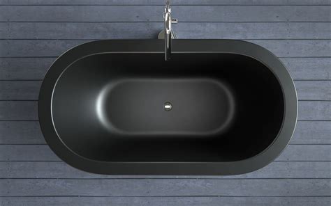 ᐈ 【aquatica Karolina 2 Graphite Black Solid Surface Bathtub】 Buy Online Best Prices