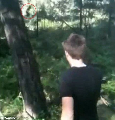 Is This Bigfoot Caught On Video Hiker Swears She Really HAS Caught Him