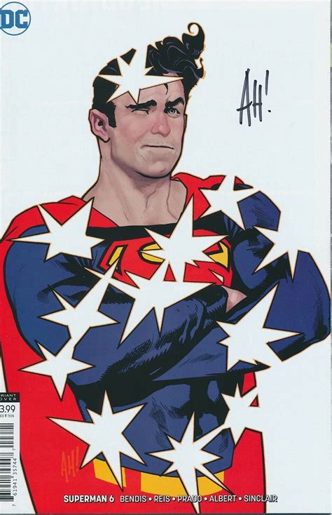 Superman 6 Signed By Adam Hughes Dc Comics 2019 Eb201 Comic Books