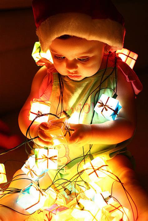 Baby Christmas Christmas Lights Cute Lights Image 265833 On