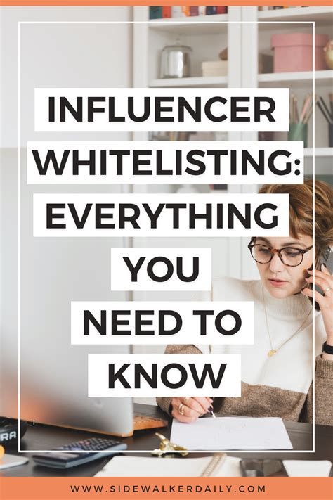 influencer whitelisting everything you need to know sidewalker daily