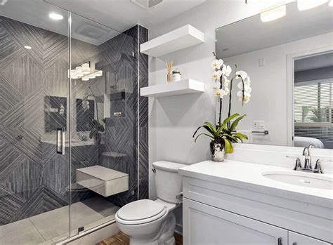 Mesmerising modern bathroom design ideas 2021 key elements for modern bathroom design that elevate your shower space and posh up the power room with utmost sophistication we've come a long way from short showers to prolonged bubble baths and with good reason, too. 10 Fresh Ideas for Modern Bathrooms Design in 2020 - Dream ...