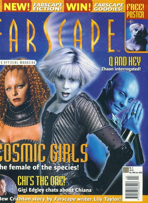 Farscape Sci Fi Official Magazine No 4 Cosmic Girls Ref100243 Cosmic Girls Sci Fi Female Of