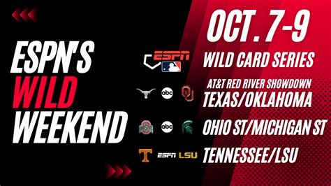 Espn Welcomes A Wild Weekend For College Footballs Week 6 Including