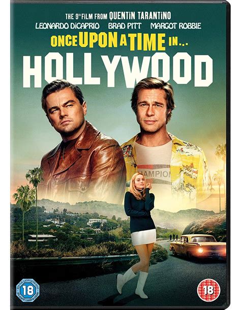 Once Upon A Time In Hollywood Dvd 2019 Movies And Tv