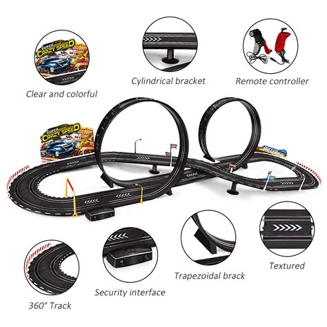 Snapklik.com : Kids Toy-Electric Powered Slot Car Race Track Set Boys