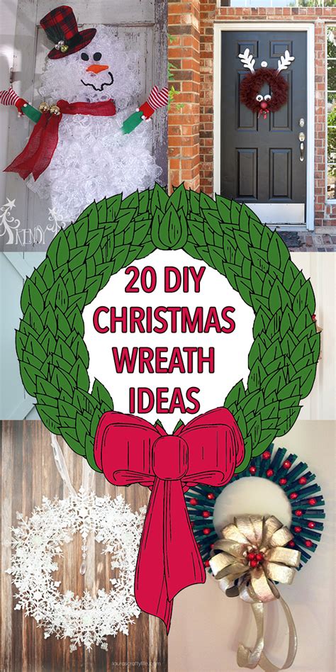 20 Diy Christmas Wreath Ideas