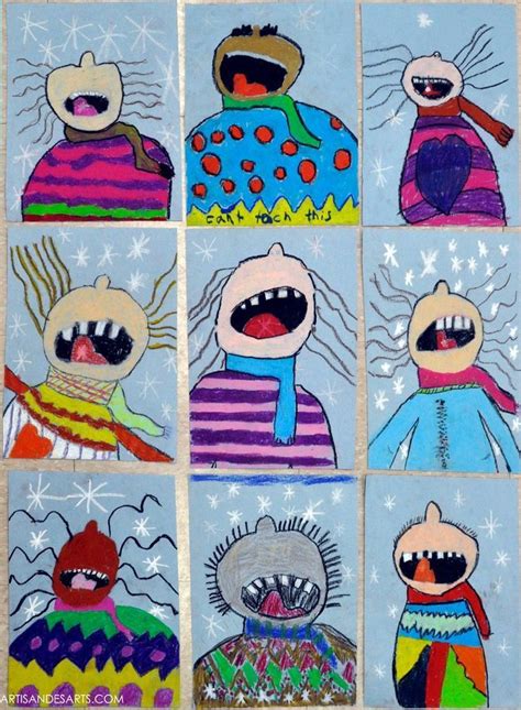Winter Art Projects For 5th Grade