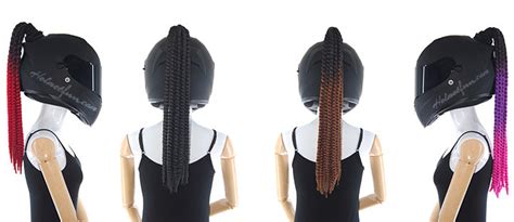 Helmet Ponytail Twist Braids Extremely Easy To Use Super Cute And Fun