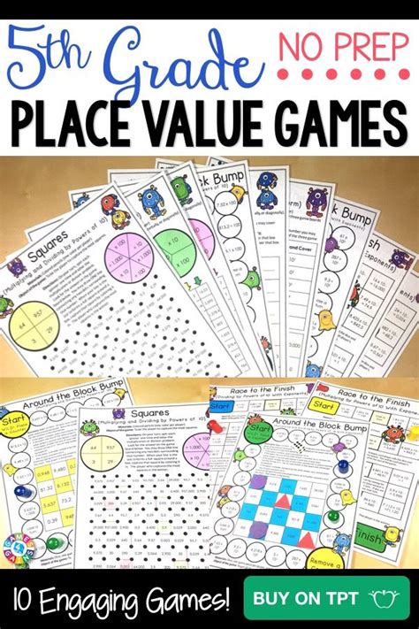 Fun Learning Games For 5th Graders