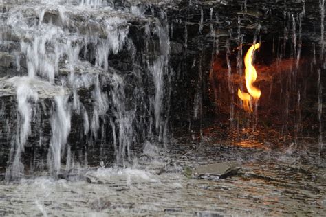 Natural Wonders Eternal Flame Falls Explorersweb