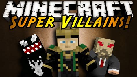 Minecraft Mod Showcase Super Villains Youtube