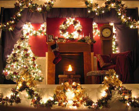 Wallpaper X Px Christmas Decorations Festive Fire
