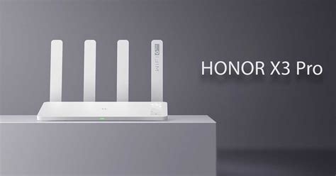 Honor X3 Pro Je Skvělý Dual Band Budget Router Který Je Rychlý A Elegantní