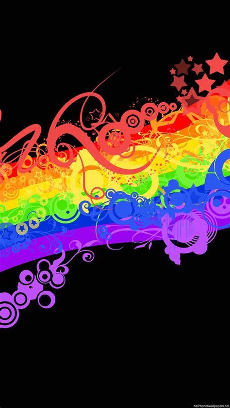 Rainbow Wallpaper For Iphone