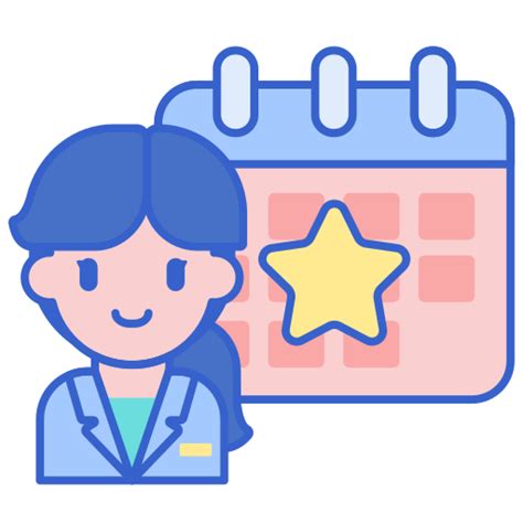 Event Planner Flaticons Lineal Color Icon