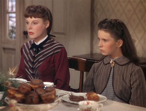 June Allyson And Margaret Obrien As Jo And Beth ~ Little Women 1949