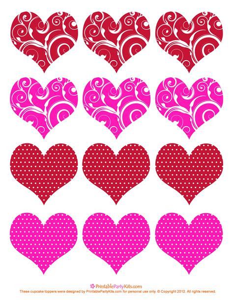 Vintage Valentine Printable Antique Heart Labels Diy Ideas Free