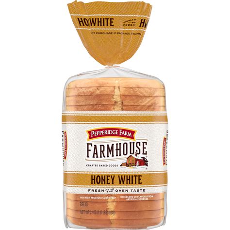 Pepperidge Farm Farmhouse Honey White Bread 22 Oz Loaf