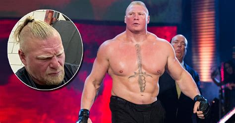 Have You Seen Brock Lesnar With A Ponytail A French Beard Check Out