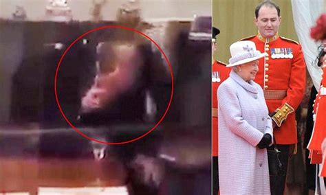 Queens Guard Filmed ‘snorting Powder Off A Sword While On Duty