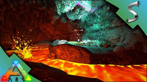 Ark Survival Evolved Lava Cave Map