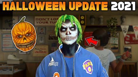 Gta 5 Online Halloween Update 2021 All Face Paints Masks Youtube