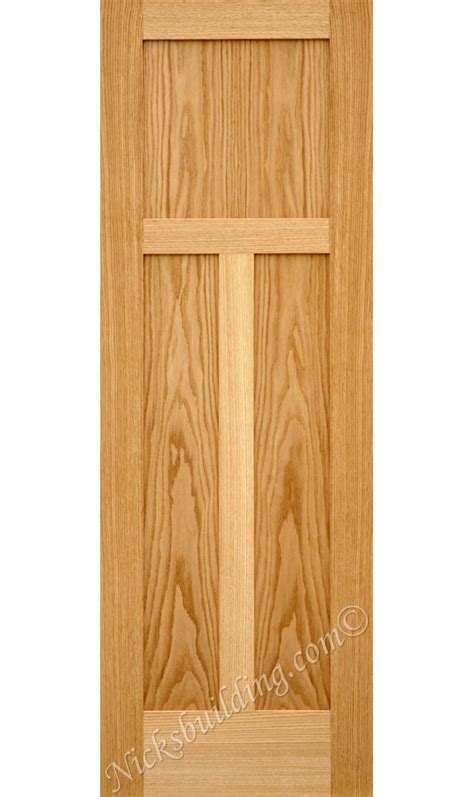 Oak internal doors are favourites with homeowners, house builders and contractors because they're suited to all styles of houses and apartments, including character bungalows, contemporary new builds and extremely modern custom timber projects. Oak Shaker Doors