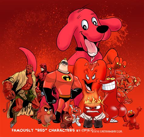 Top 146 Famous Red Cartoon Characters