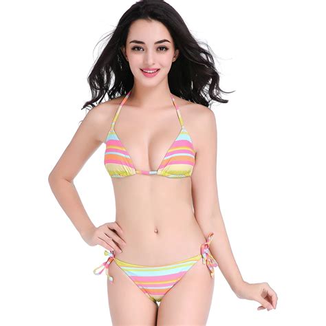2017 New Swimsuit Summer Lady Sexy Bikinis Wire Beach Bigini Suit Swimwear Bikinis Online In