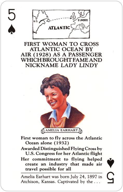And as we proceed with this extensive history of playing cards, you. U.S. Games Systems, Inc. > Cards & Games > Famous Women in American History Playing Cards