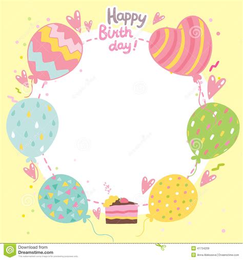 Personalized happy birthday cards make everyone's special day even more special. Birthday Card Template