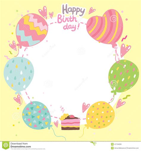 Find & download free graphic resources for birthday card. Birthday Card Template