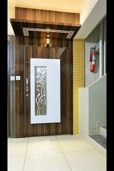 Best Wooden Safety Door Designs For Flats For Small Room Home