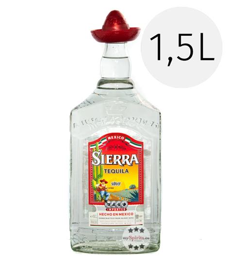 Sierra Tequila Silver 15 Liter Flasche Kaufen Myspiritseu