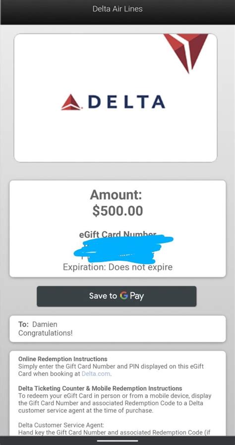 Delta Gift Card Pin Scratched Off How To Retrieve Milvestor