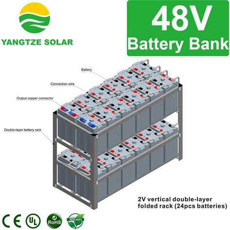 Yangtze Power 48v 800ah Solar Powered Battery Bank China Solar