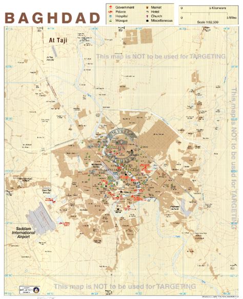 Baghdad Iraq Map