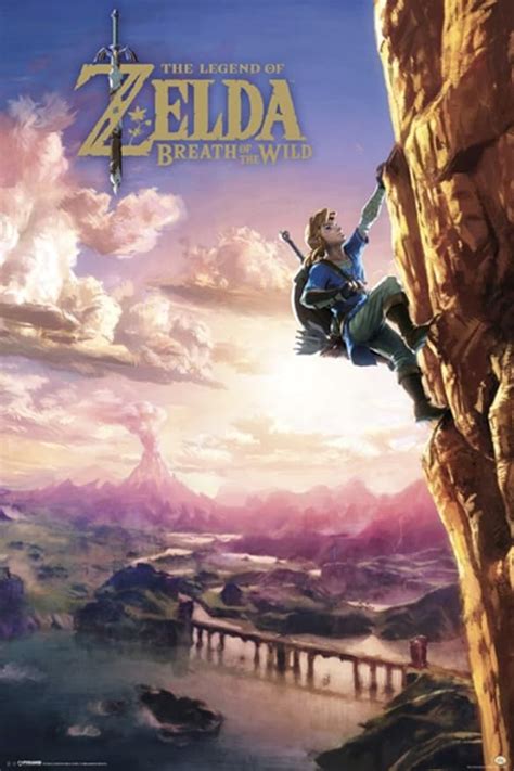 The Legend Of Zelda Breath Of The Wild Poster Standard Uk