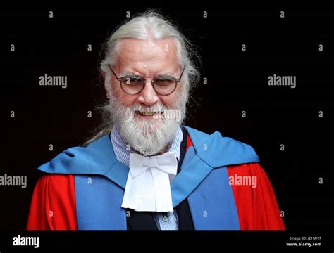 Sir Billy Connolly After He Received His Honorary Doctorate Degree From