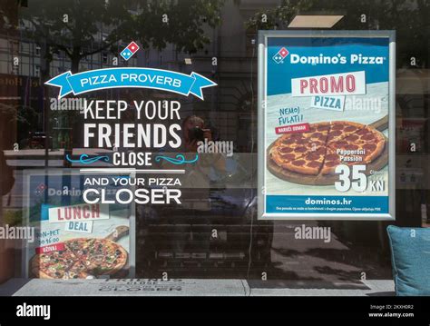 The First Dominos Pizza Store In Croatia Has Opened In Downtown Zagreb
