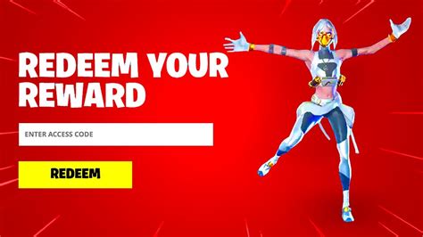Redeem The Free Emote Code In Fortnite How To Get Free Emote Youtube