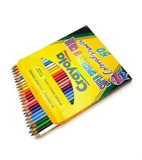 Crayola Colored Pencils 50 Pkg Long | JOANN | Colored ...