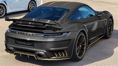 Porsche 911 Turbo S 992 Topcar Stinger Gtr Carbon Edition Motofilmpl