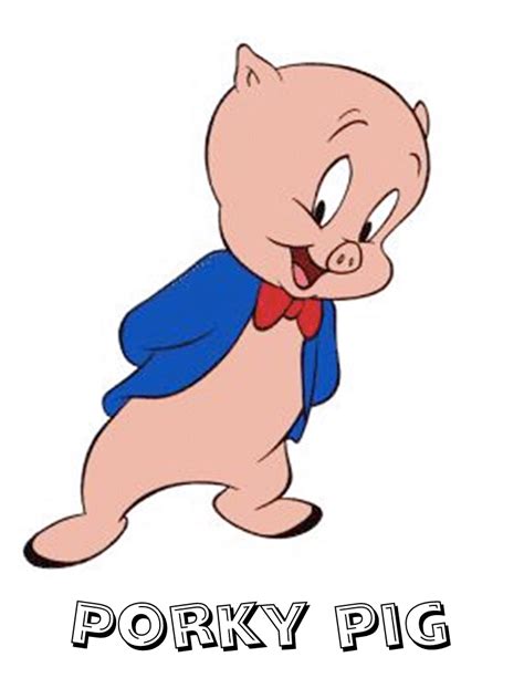 Porky Pig Old Cartoon Characters Animated Cartoon Characters