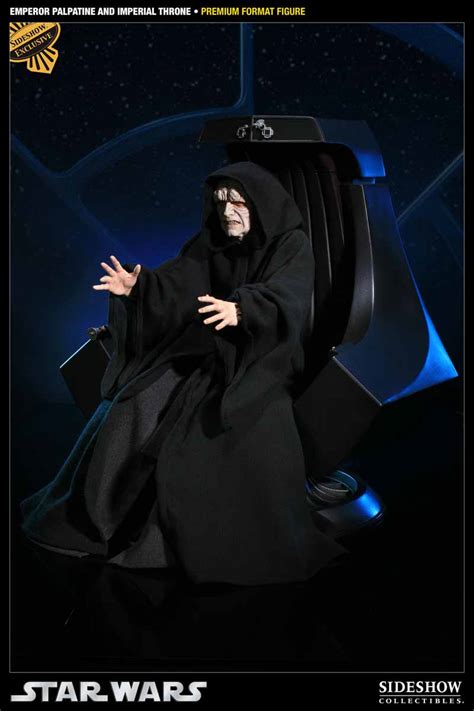 Star Wars Emperor Palpatine On Throne Premium Format