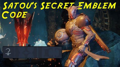 Destiny 2 How To Get The Satous Secret Emblem From The Volundr